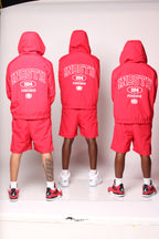 RED IncStu Windbreaker Short Set
