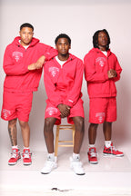 RED IncStu Windbreaker Short Set