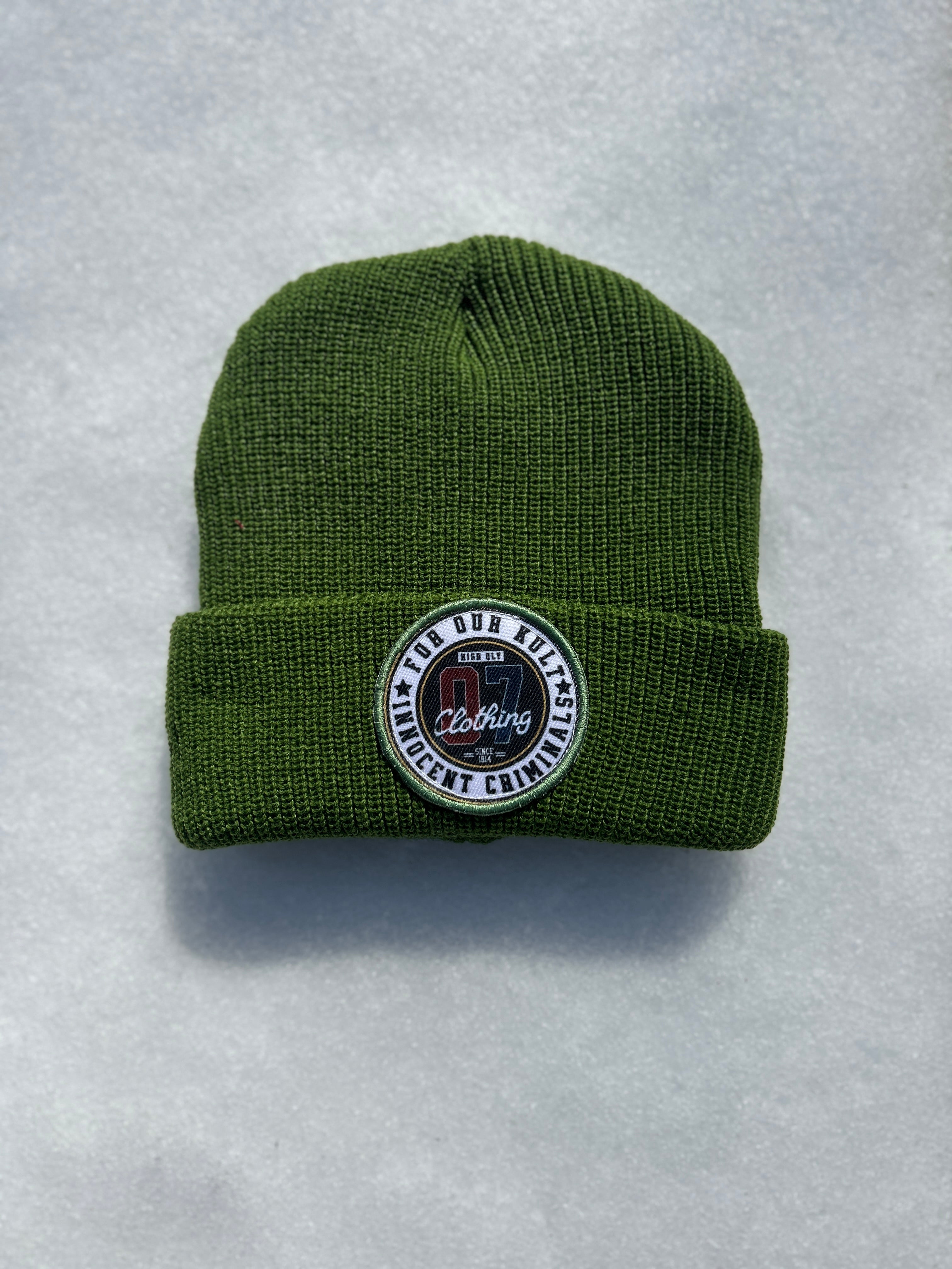 Green FOK Beanie