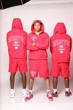 RED IncStu Windbreaker Short Set
