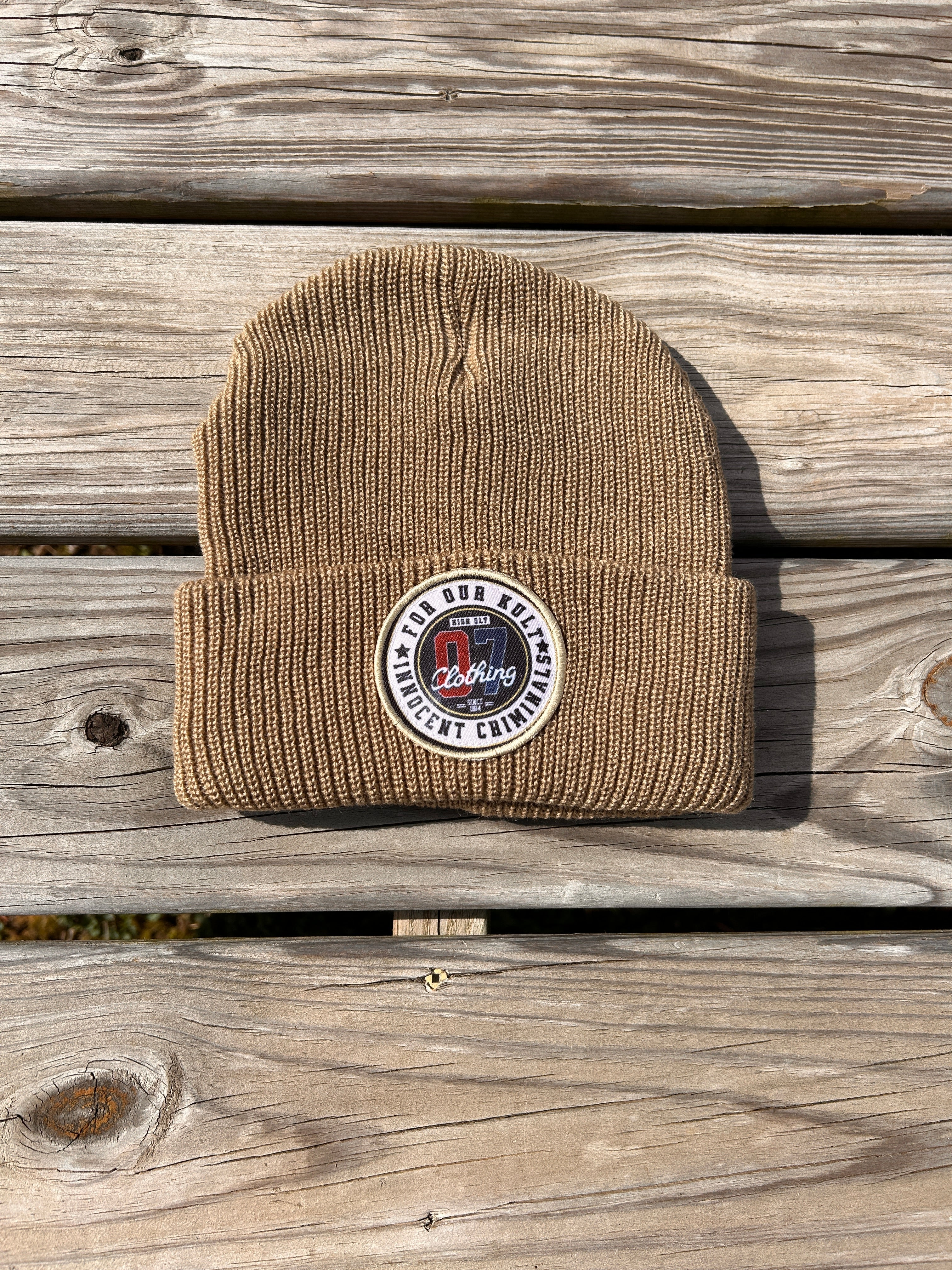 Brown FOK Beanie